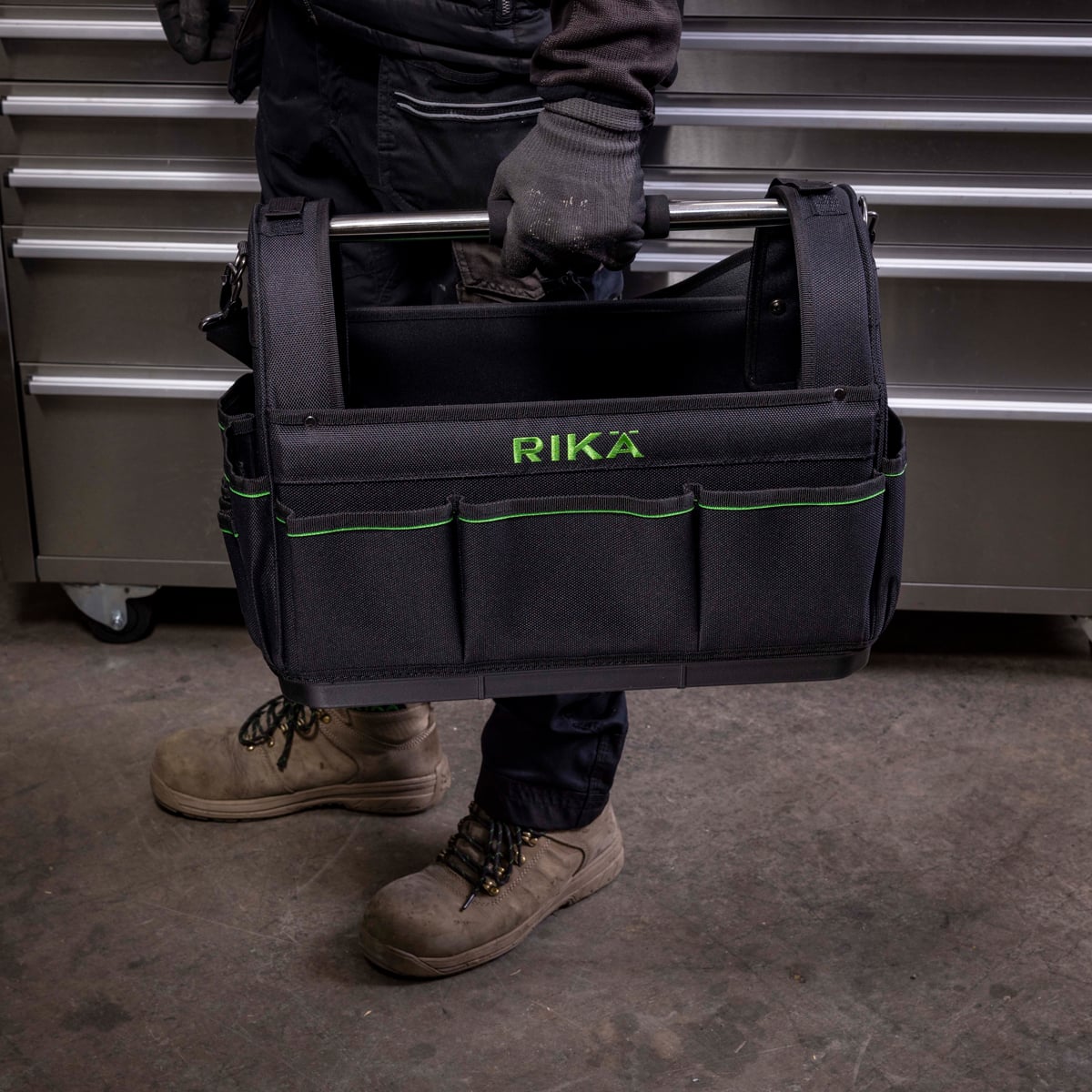 Rikä RK40 40V Core Essentials Kit | Drill + Grinder + Jigsaw | Brushless | 2x 4.0Ah Batteries + Tool Bag